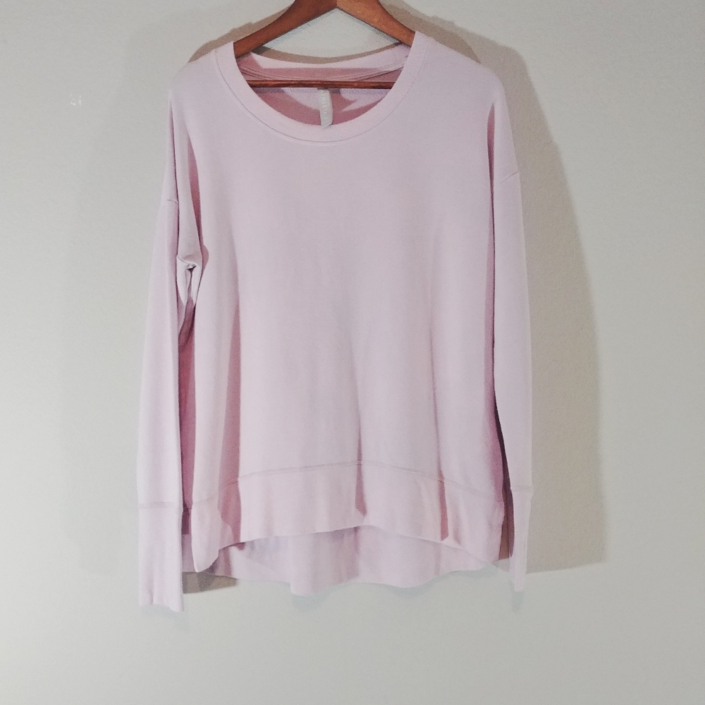 SOLD Athleta Pink Coaster Luxe Sweatshirt